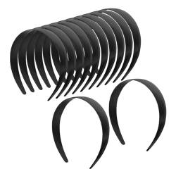 12St DIY-Haarteil für Stirnbandmaterial selber machen haarband hair-band حجاب eine Armatur Stirnband für unfertiges Stirnband leer Kopfbedeckung Eingewickelt Perücke von CIMAXIC