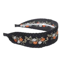 1stk Stirnband Modische Stirnbänder Boho-stirnbänder Haarband Frauen Kopfschmuck Bandeau-stirnbänder Breiter Haarreif Stirnbänder Für Mädchen Retro Geschenk Damen Samt Volksbrauch von CIMAXIC