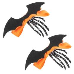 2St Totenkopf-Hand-Haarspange Haarschmuck für Mädchen halloween haarspangen haarspange halloween Haar Klammern Haarklammer Haarspangen für Frauen Halloween-Haarnadeln einzigartig von CIMAXIC