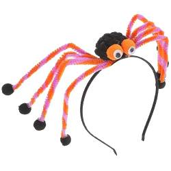Haarband Spinnen-stirnband Für Frauen Spinnenfrauenkostüm Party-stirnbänder Für Erwachsene Zubehör Cosplay Stirnband Requisite Spiderverse Schmücken Halloween Fräulein Plüsch von CIMAXIC