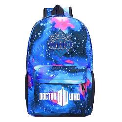 Kinderrucksäcke Rucksack mit Aufdruck Doctor Who Schultasche Mädchen Jungen Teenager lässiger Rucksack Kinder-Büchertasche Urlaub Schultagsgeschenke- A2||45 * 31 * 13cm von CINASA