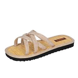 CINNEA® Cara Wellness Sandalen gegen Fußhornhaut Fußschweiß Damen Zimtlatschen Gr. 36/37 von CINNEA