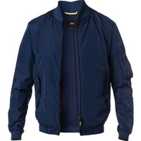 CINQUE Herren Blouson blau Mikrofaser unifarben von CINQUE