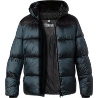 CINQUE Herren Steppjacke blau Mikrofaser unifarben von CINQUE