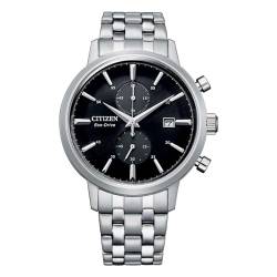 CITIZEN CA7060-88E Eco Drive Uhr Herrenuhr Edelstahl 5 bar Chrono Datum Silber von CITIZEN