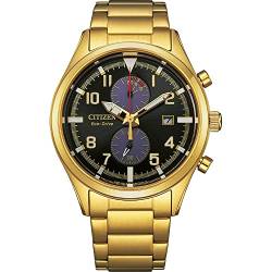 CITIZEN Herren Analog Japanisches Quarzwerk Uhr mit Edelstahl Armband CA7022-87E von CITIZEN