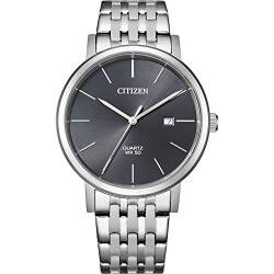 CITIZEN Herren Analog Quarz Uhr mit Edelstahl Armband BI5070-57H von CITIZEN