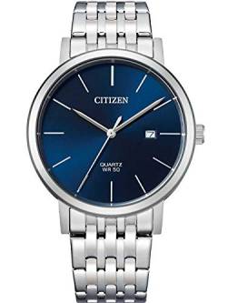 CITIZEN Herren Analog Quarz Uhr mit Edelstahl Armband BI5070-57L von CITIZEN