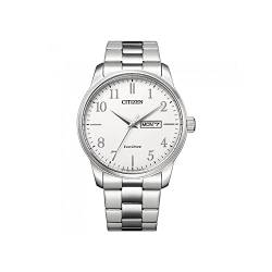CITIZEN Herren Analog Quarz Uhr mit Edelstahl Armband BM8550-81AE von CITIZEN