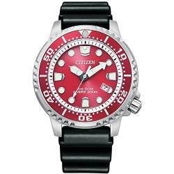 CITIZEN Herren Analog Quarz Uhr mit Gummi Armband BN0159-15X von CITIZEN