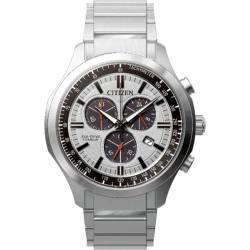 CITIZEN Herren Analog Quarz Uhr mit Titan Armband AT2530-85A, Silber von CITIZEN