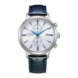 CITIZEN Herren Analog Quarz Uhr mit Leder Armband CA7069-16A von CITIZEN