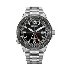 CITIZEN Herren-Uhren Automatik One Size Silber 32027965 von CITIZEN