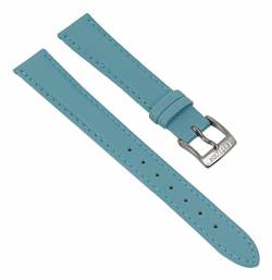 CITIZEN Uhrenarmband Leder Band blau 14mm für 4-S078946-28513 von CITIZEN