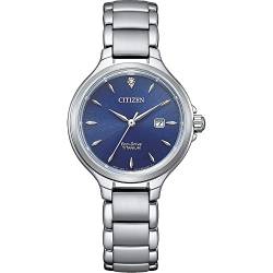 Citizen Damen Analog Japanisches Quarzwerk Uhr mit Titan Armband EW2681-81L von CITIZEN