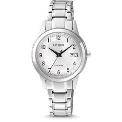 Citizen Damen Analog Quarz Uhr mit Edelstahl Armband FE1081-59B von CITIZEN