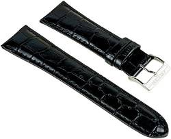Citizen Ersatzband Leder schwarz 22mm mit Kroko-Optik für BF0580-06E BF0580-14AE von CITIZEN