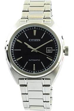 Citizen Herren Analog Automatik Uhr mit Edelstahl Armband NJ0100-71E von CITIZEN