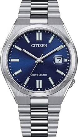 Citizen Herren Analog Automatik Uhr mit Edelstahl Armband NJ0150-81L von CITIZEN