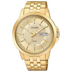 Citizen Herren Analog Quarz Uhr mit Edelstahl Armband BF2013-56PE von CITIZEN