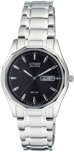 Citizen Herren Analog Quarz Uhr mit Edelstahl Armband BM8430-59EE von CITIZEN
