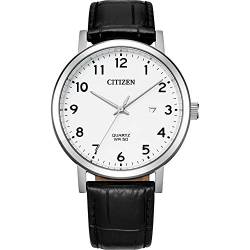 Citizen Herren Analog Quarz Uhr mit Leder Armband BI5070-06A von CITIZEN