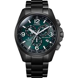 Citizen Herren Analog Solar Uhr mit Edelstahl Armband CB5925-82X, Schwarz von CITIZEN