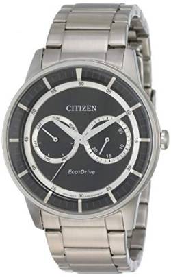 Citizen Herren-Armbanduhr XL Analog Quarz Edelstahl BU4000-50E von CITIZEN