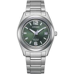 CITIZEN Damen Analog Quarz Uhr mit Titan Armband FE6151-82X von CITIZEN