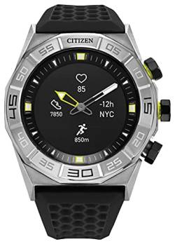 Citizen Watches CZ Smart Hybrid Smartwatch Set, Black Ip, 44 millimeters, Sport von CITIZEN