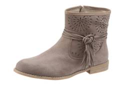 Große Größen: CITY WALK Sommerboots, taupe, Gr.39 von CITY WALK