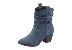 Große Größen: Cowboy Stiefelette, blau, Gr.36 von CITY WALK