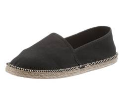 Große Größen: Espadrille, schwarz, Gr.39 von CITY WALK