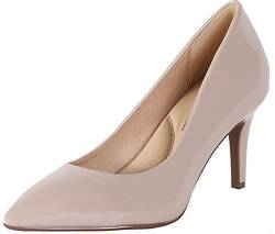 City Classified Comfort Damen Mittlerer Absatz Schuhe, Beigefarbenes Lack., 42 EU von CITYCLASSIFIED