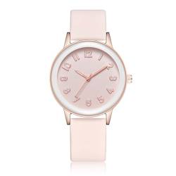 CIVO Damen Uhr Analog Damenuhr: Rosa Silikon Wasserdicht Quarz Frauen Armbanduhr von CIVO