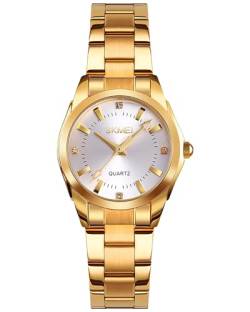 CIVO Damen Uhren Gold Edelstahl Armbanduhr Frauen Elegant Kleid Wasserdicht Analog Quarz Luxus Uhr Geschenke für Damen Frauen von CIVO