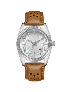 CIVO Herren Uhren Lederarmband Armbanduhr: Braun Analog Wasserdicht Männer Uhren von CIVO