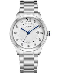 CIVO Uhren Herren Silber Edelstahl Minimalistisch Analog Armbanduhr Herren Designer wasserdichte Datum Quarz Herrenuhren, Geschenke für Männer von CIVO