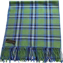 CJ Apparel Grün Herren Nepalese Tartan Design Fashion Strickschal Schals Herbst/Winter Gesichtsbedeckung NEU von CJ Apparel