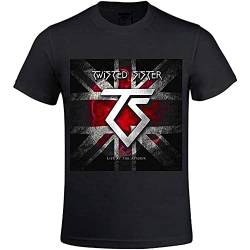 CKEYXGIL KAIZOD Twisted Sister Live at The Astoria Mens T T-Shirts Hemdens Design Crew Neck(XX-Large) von CKEYXGIL