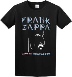 CKEYXGIL Men's Frank Zappa Zappa 88 The Last Us Show Cotton T T-Shirts Hemden(X-Large) von CKEYXGIL