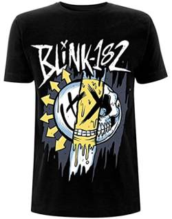 Blink 182 Mixed Up T-Shirt Men Black XXL von CKR