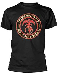 Queensryche Rage for Order T-Shirt Men Black XXL von CKR