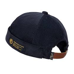 CLAPE Casual Cotton Watch Cap Commando Work Beanie Corduroy Docker Leon Brimless Hat Rolled Cuff Harbour Hat von CLAPE