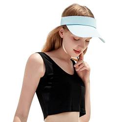 CLAPE Faltbar Sonnenblende UV Schutz Sport Visor Cap Verstellbar Sun Visor Hat Sonnenschild Sonnenvisier für Golf, Radfahren, Angeln, Tennis, Laufen von CLAPE