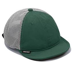 CLAPE Herren Cap Kurzer Schirm Mesh Baseball Cap Atmungsaktiv Basecap Sommer Sport Cappy Low Profile Trucker Cap Schnelltrocknend Running Cap von CLAPE