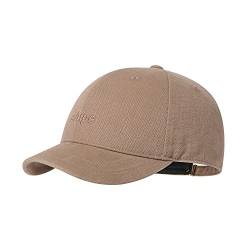 CLAPE Kappe Herren Short Brim Kurzer Schirm Basecap Unstructured Dad Hat Verstellbar Cappi Sport Hut für Laufen, Reisen, Angeln von CLAPE