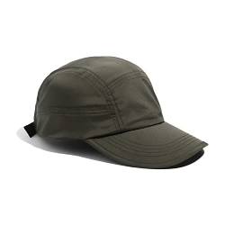 CLAPE Sommer Kappe Herren Schnelltrocknend Basecap 5 Panel Cap Outdoor Baseball Cap Low Profile Fitted Cap UV-Schutz-Kappe von CLAPE