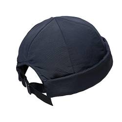 CLAPE Unisex Seemannsmütze Nylon Docker Hat Waterproof Brimless Cap Kappe Ohne Schirm Rolled Cuff Docker Fisherman Beanie Watch Hat Bikercap von CLAPE