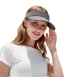 CLAPE Unisex Sport Sun Visor Verstellbar Sonnenschild Atmungsaktiv Visor Cap Elastisch Sonnenblende Golf Tennis Kappe Sommer Schirmmütze von CLAPE